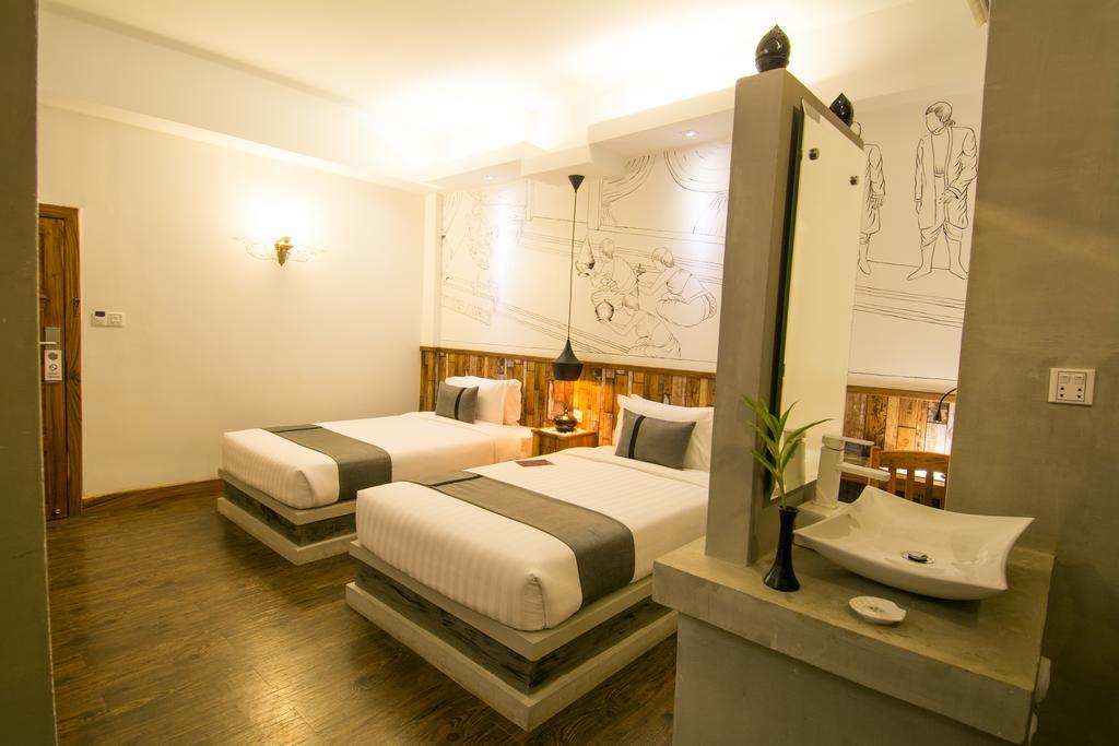 Double Leaf Boutique Hotel Phnom Penh Dış mekan fotoğraf